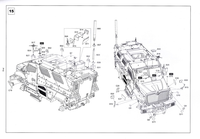 WarWheels.Net - 1/35 Kinetic Model Kits 4x4 MRAP (MaxxPro